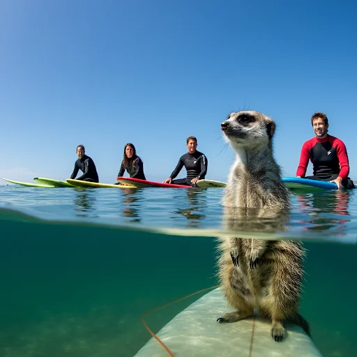 long lost art of meerkat technique in surfing